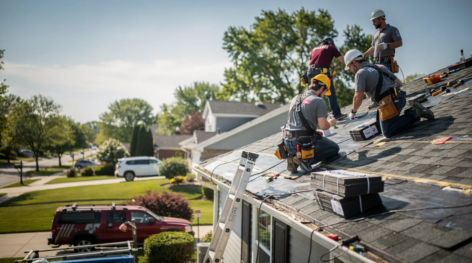 Roof Repair in Spencerville, MD around you